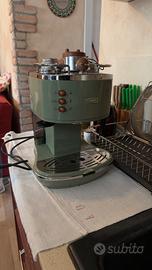 Macchina Espresso De'Longhi icona vintage verde ol