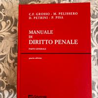 Manuale di diritto penale - Grosso Pellissero