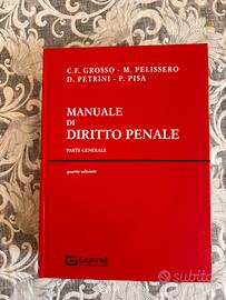 Manuale di diritto penale - Grosso Pellissero