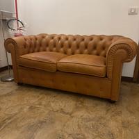 Divano vintage in pelle