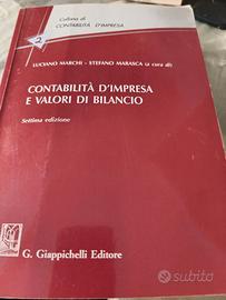 Contabilità d'impresa e valori di bilancio