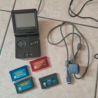 Game Boy Advance SP nero