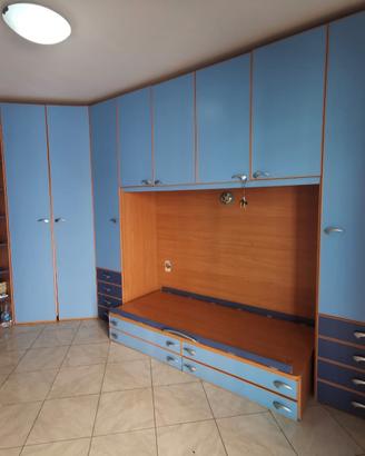 Armadio Moretti Compact Azzurro