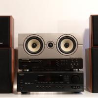 Sistema Home theater completo Onkyo+Marantz+Kef