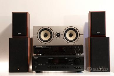 Sistema Home theater completo Onkyo+Marantz+Kef