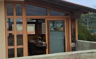 struttura alluminio x chiusura veranda e giardini 