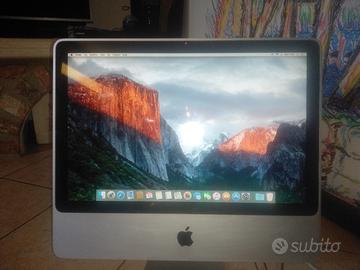 iMac 20 " del 2007 appena ripristinato 