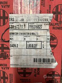 PULSANTIERA CENTRALE ALFA 156