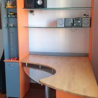Libreria con scrivania