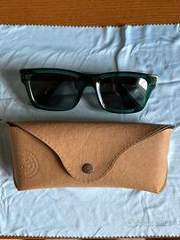 Ray-Ban Wayfarer Verde Trasparente (Bio-Based)