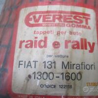 TAPPETINI VARI IN GOMMA /MOQUETTE VETTURE storiche