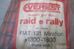 TAPPETINI VARI IN GOMMA /MOQUETTE VETTURE storiche
