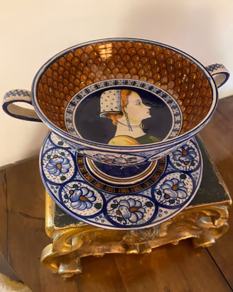 Coppa Faenza Ceramica. Metà del '900