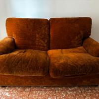 Divano vintage 2 posti velluto – Ferdinando Buzzi