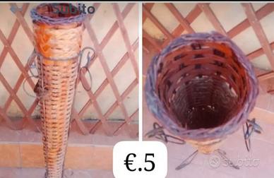 Bel vaso ornamentale etnico 