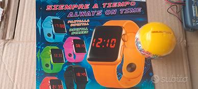 orologio smart a cristalli liquidi 