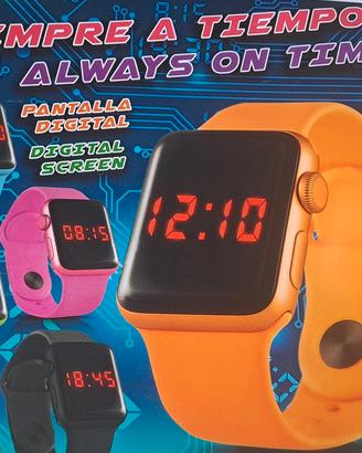 orologio smart a cristalli liquidi 