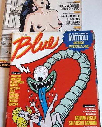BLU RIVISTA A FUMETTO