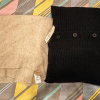 Bundle Coperta e Cuscino Cashmere  Nuovi MAI USATI