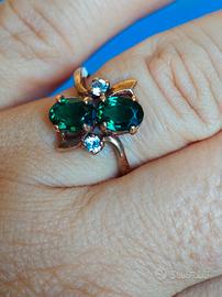 Anello Vintage in Oro 10K