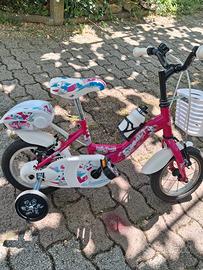 Bicicletta rosa bambina 