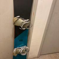 Snowboard RIDE Manic 158+attacchi Rodeo + sacca