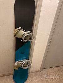 Snowboard RIDE Manic 158+attacchi Rodeo + sacca