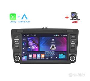 RADIO GPS ANDROID 10 PER SKODA OCTAVIA 09-13 USB T
