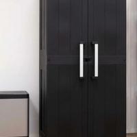 Armadio MAXI 90x55 h190cm Nero in Resina top quali
