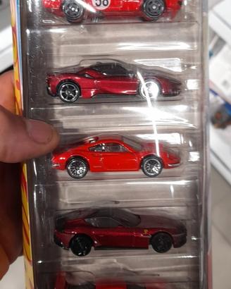 hot  wheels  pac 5 Ferrari 