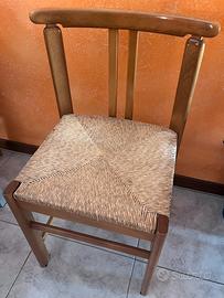 Set di sedie in legno