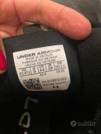 Scarpe basket under  armour tg 44