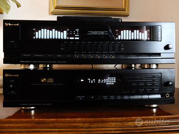 Sherwood duo lettore cd-equalizzatore top vinatge