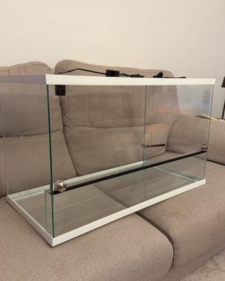 Teca / Terrario in vetro 81x50x40