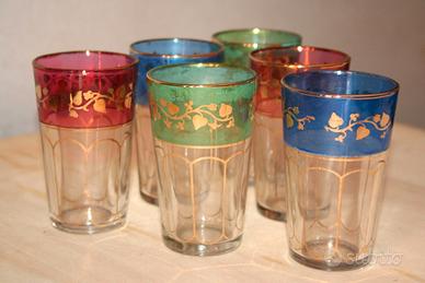 Bicchieri marocchini da thè