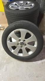 4 gomme estive Continental + cerchi in lega