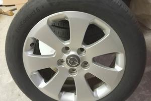 4 gomme estive Continental + cerchi in lega