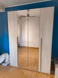 armadio 4 ante + cassettiera mondo convenienza