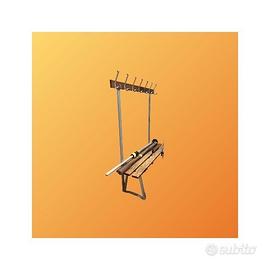 PANCA SPOGLIATOIO 1MT + APPENDIABITI