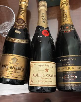 Bottiglie Champagne