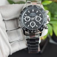 Orologio Cronografo Mod Daytona 40 mm nero quarzo