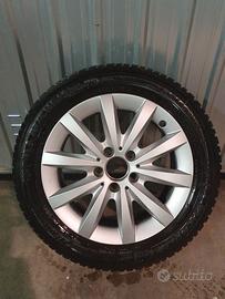 treno di gomme invernali compreso cerchi in lega 