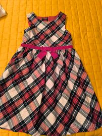 vestito smanicato bambina 