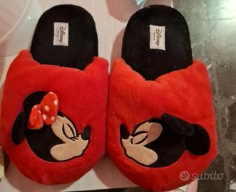 Pantofole disney Minnie & Topolino