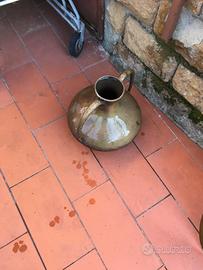 Grande brocca rame con due manici