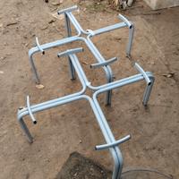 supporti per cisterne di acciaio