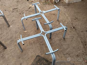 supporti per cisterne di acciaio