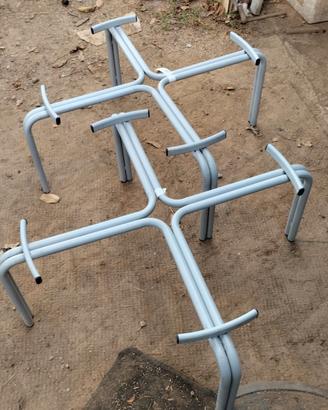 supporti per cisterne di acciaio