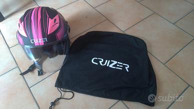 CRUIZER Casco Jet Moto Scooter Omologato ECE