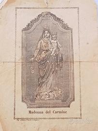l' immagine raffigura la Madonna del Carmine 